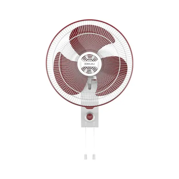 BAJAJ VELOCE HS 400MM WALL FAN (WHITE & MAROON)
